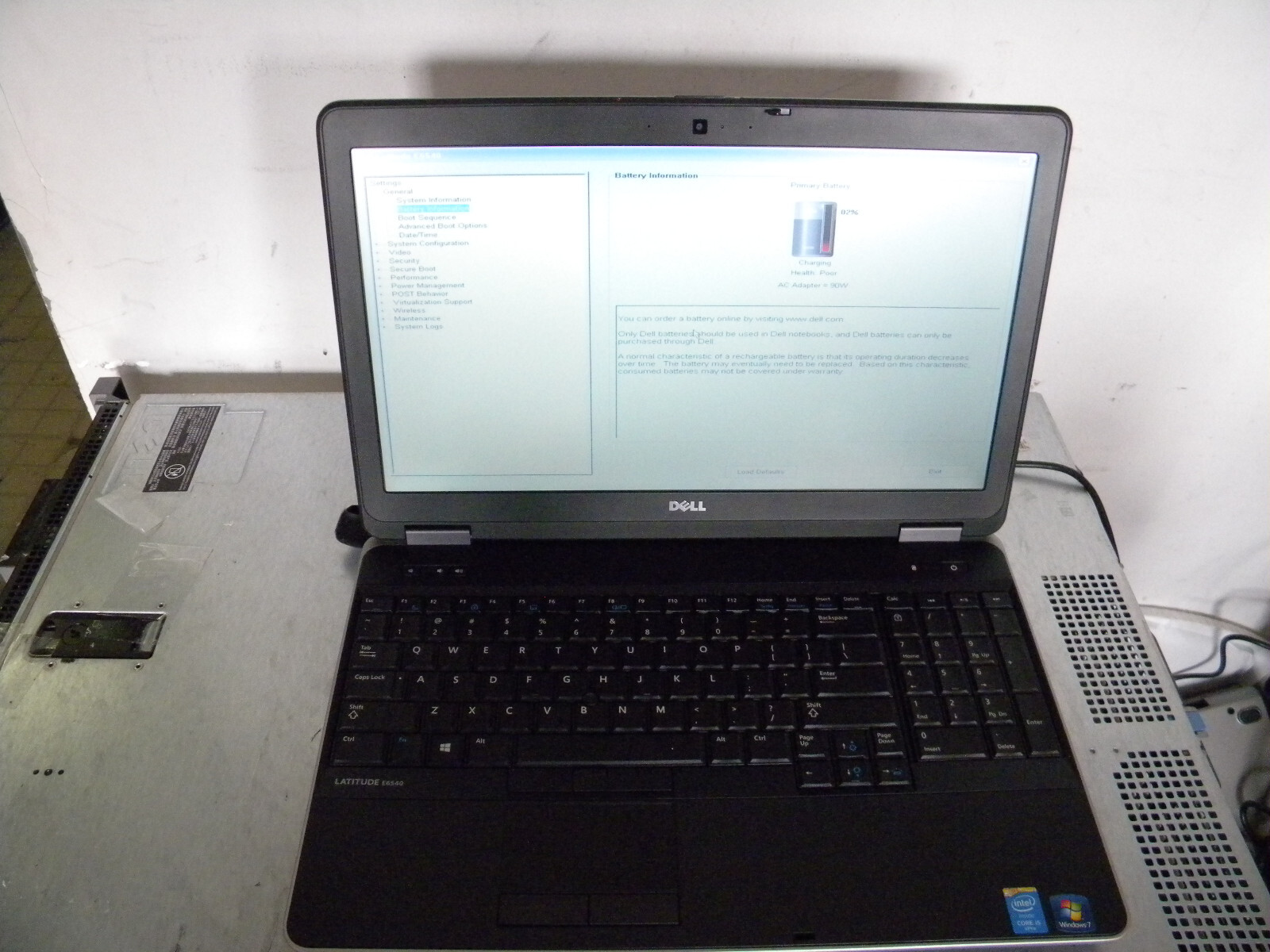 Dell Latitude E6540 i5-4310M 2.7GHz 16GB 256GB SSD Webcam HDMI Win 10P Tested