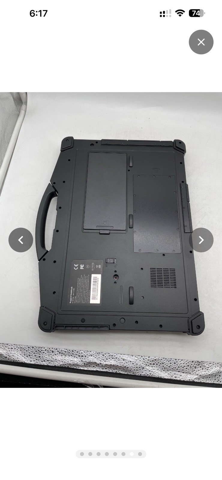 MUNBYN IRX16 Rugged Laptop i5-1235U 16GB 512GB IP65 1000 Nit Win11 Pro