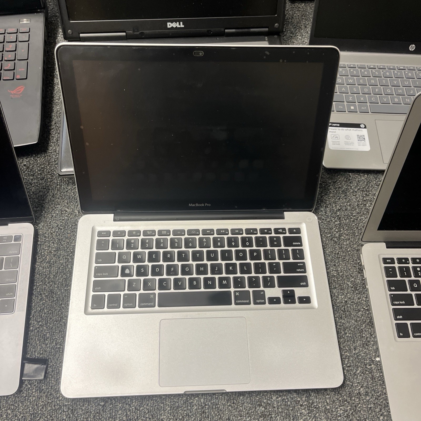 Bulk Laptop Lot 23 MacBook HP Dell ASUS Acer Laptops For Parts Repair Resale