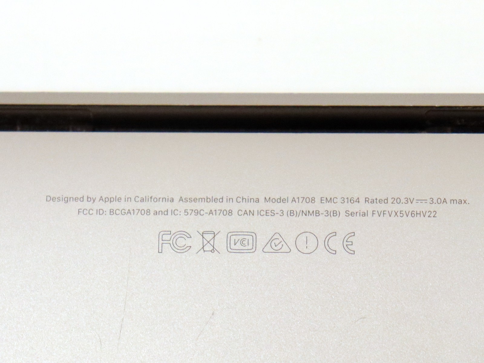 Apple MacBook Pro a1708 Intel i5-7360U 8GB RAM 128GB NVMe Ventura 13.6.8