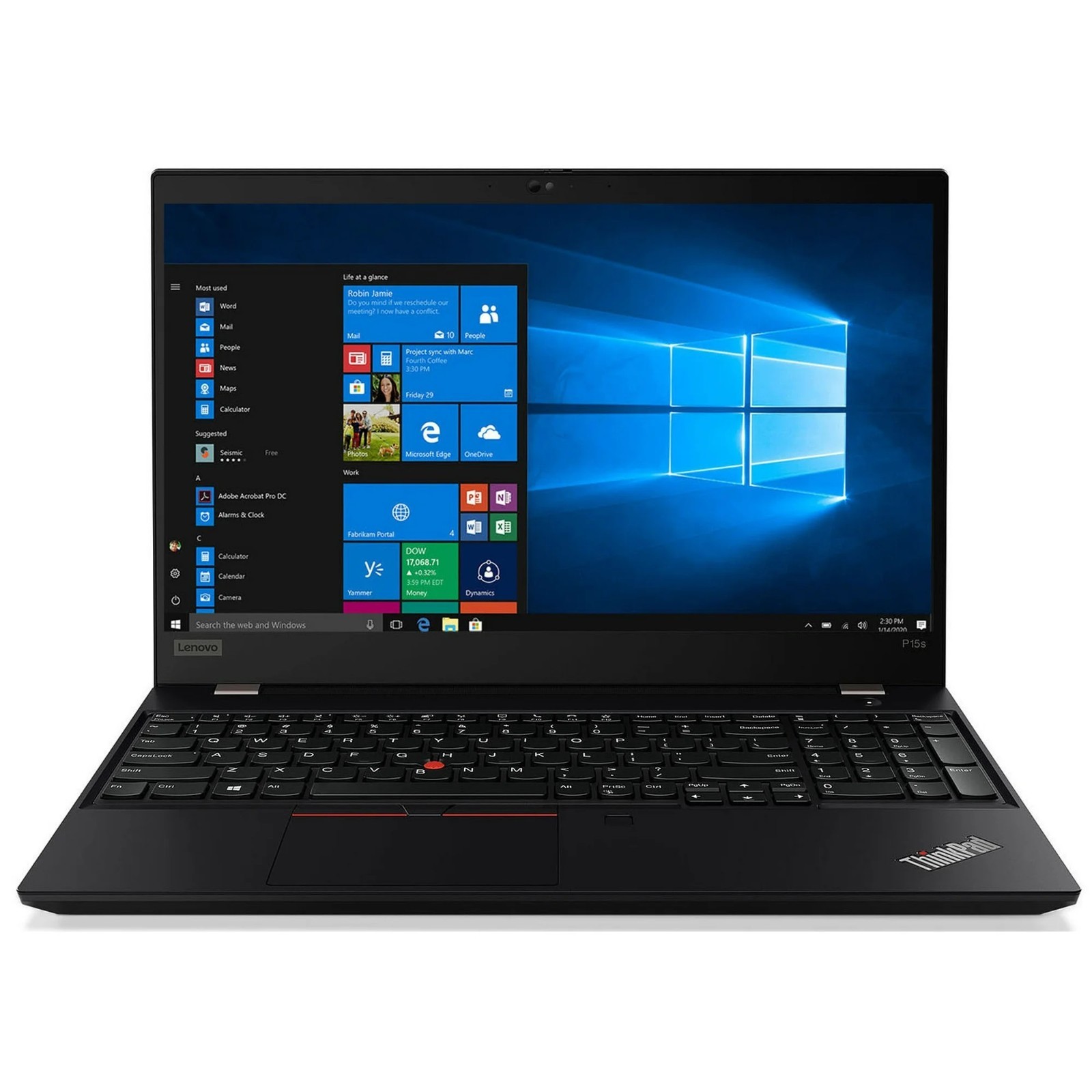 ThinkPad P15s Gen 2 15.6″ Touchscreen i7-1185G7 32GB RAM 1TB SSD Quadro T500