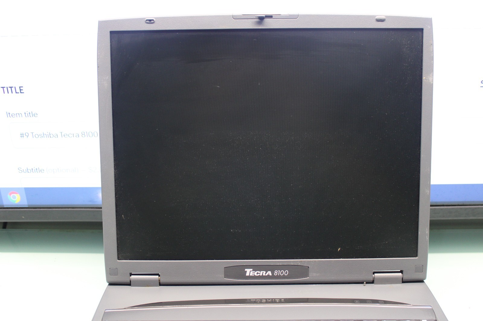 #9 Toshiba Tecra 8100 Pentium 3 1GHz FOR PARTS NO BOOT NO RAM NO HDD