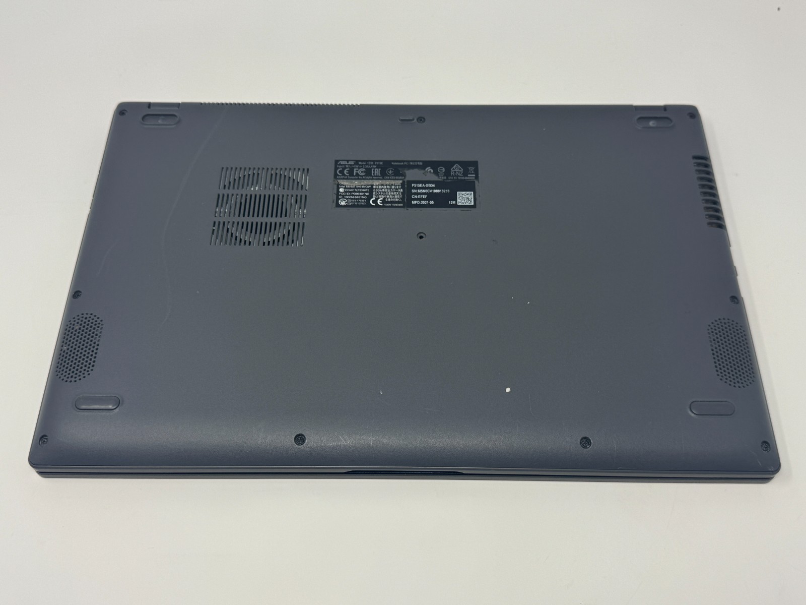 ASUS VivoBook 15 Core i3-1115G4 8GB 256GB SSD 15.6″ Laptop Tested Working