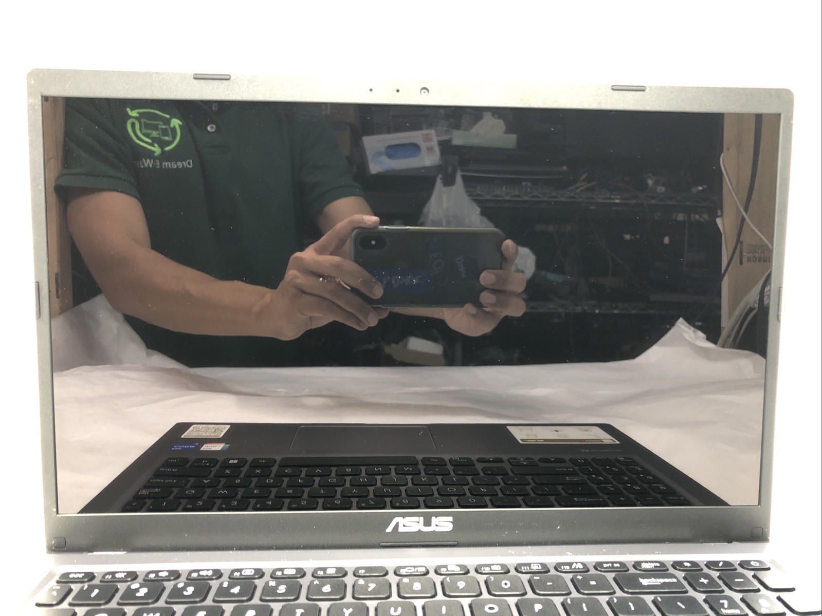 Asus Vivobook X515E, Intel Core i5-1135G7 @2.40Ghz, NO RAM, NO SSD/OS, FOR PARTS