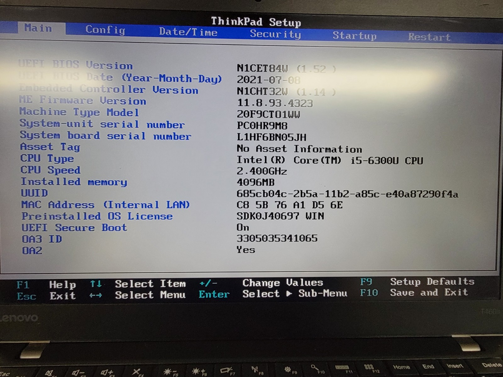 2x Lenovo ThinkPad T460s i5-6300U@2.4GHz 4GB RAM NO HD/OS *BIOS/READ* | C658