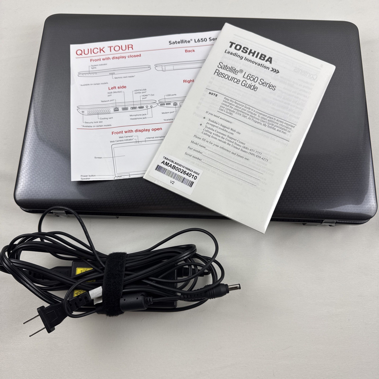 Toshiba Satellite L655-s5061 Working With Charger No Battery