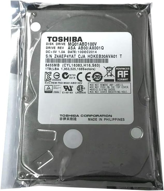 Versatile 1TB SATA 3.0 Hard Drive, 5400 RPM, 8MB Cache – Perfect for Any Device