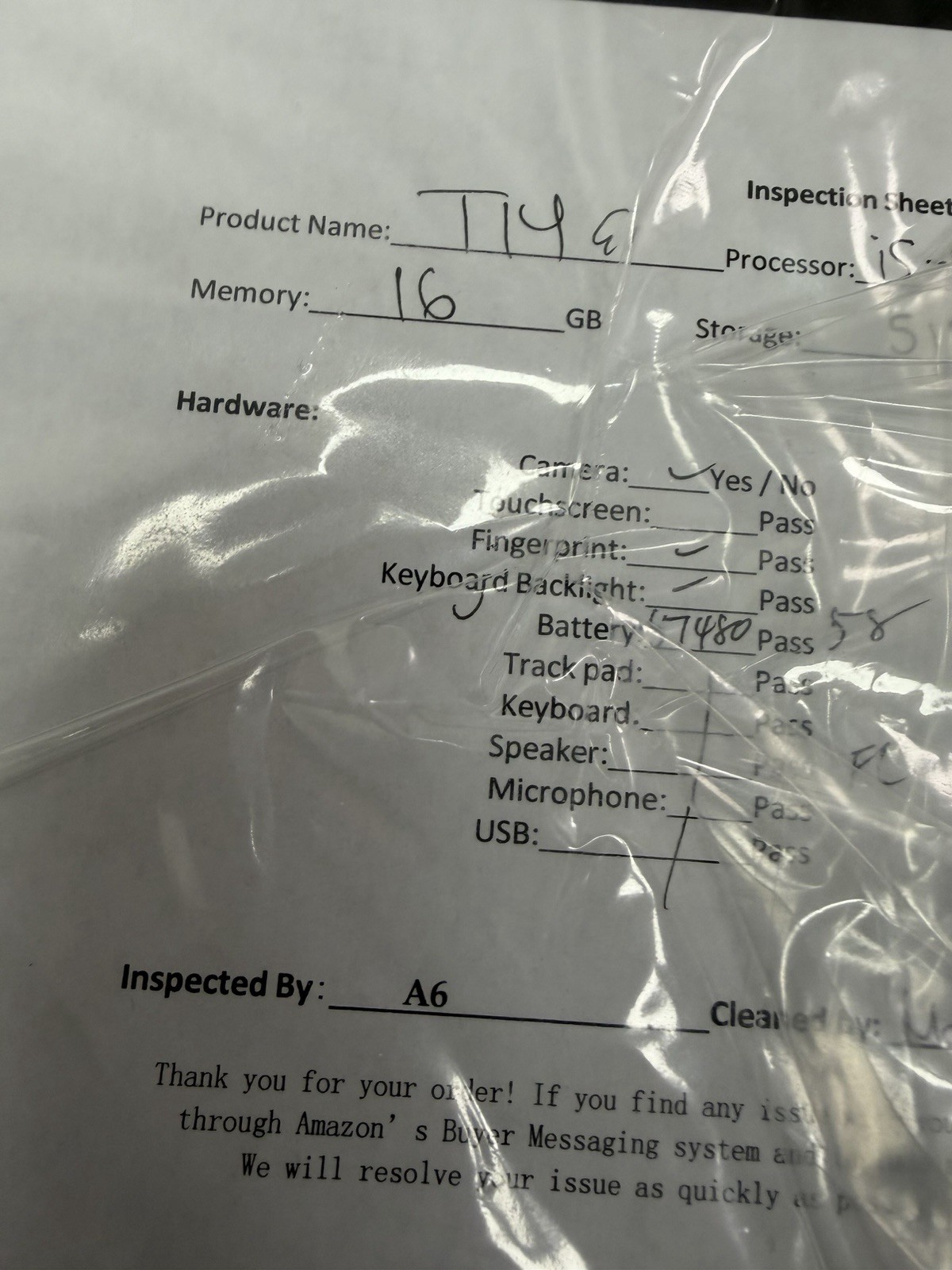 Lenovo Thinkpad T14