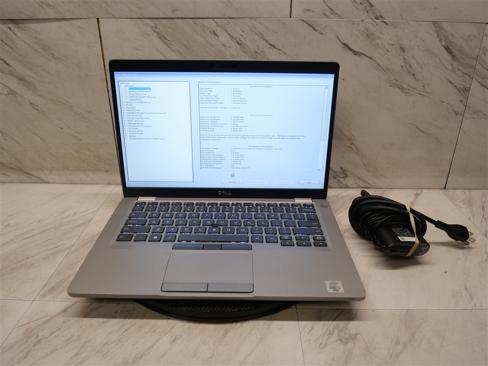 DELL LATITUDE 5410 14″ Laptop i5-10310U 1.7ghz 16GB RAM w/ FAIR BATTERY!