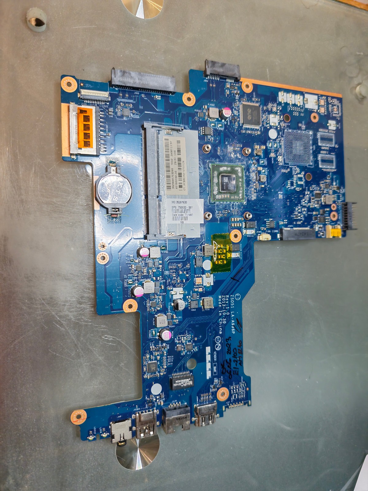 HP 15-H 15-G 255 G3 15-R MOTHERBOARD LA-A996P AMD E1-2100 AMD RADEON HD 8240 #