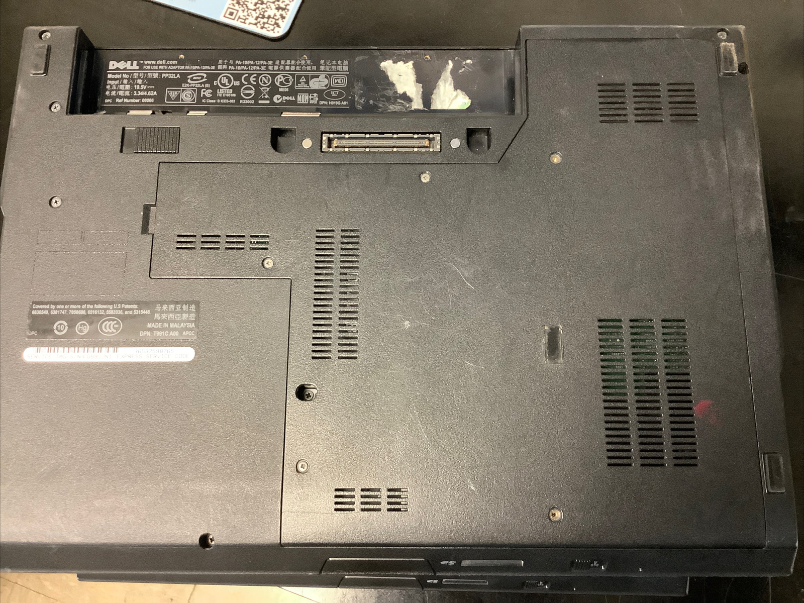 Lot of 5 Dell Latitude E5400 Laptops Parts Only