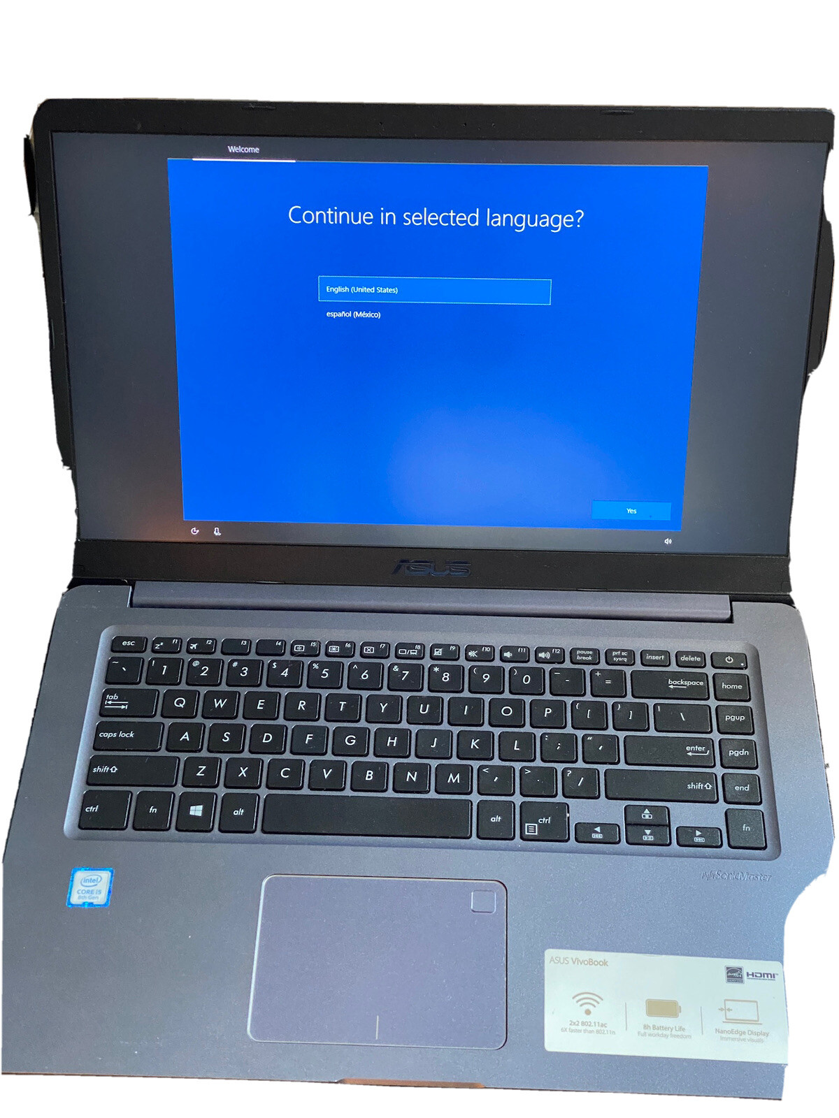 asus vivobook 15.6