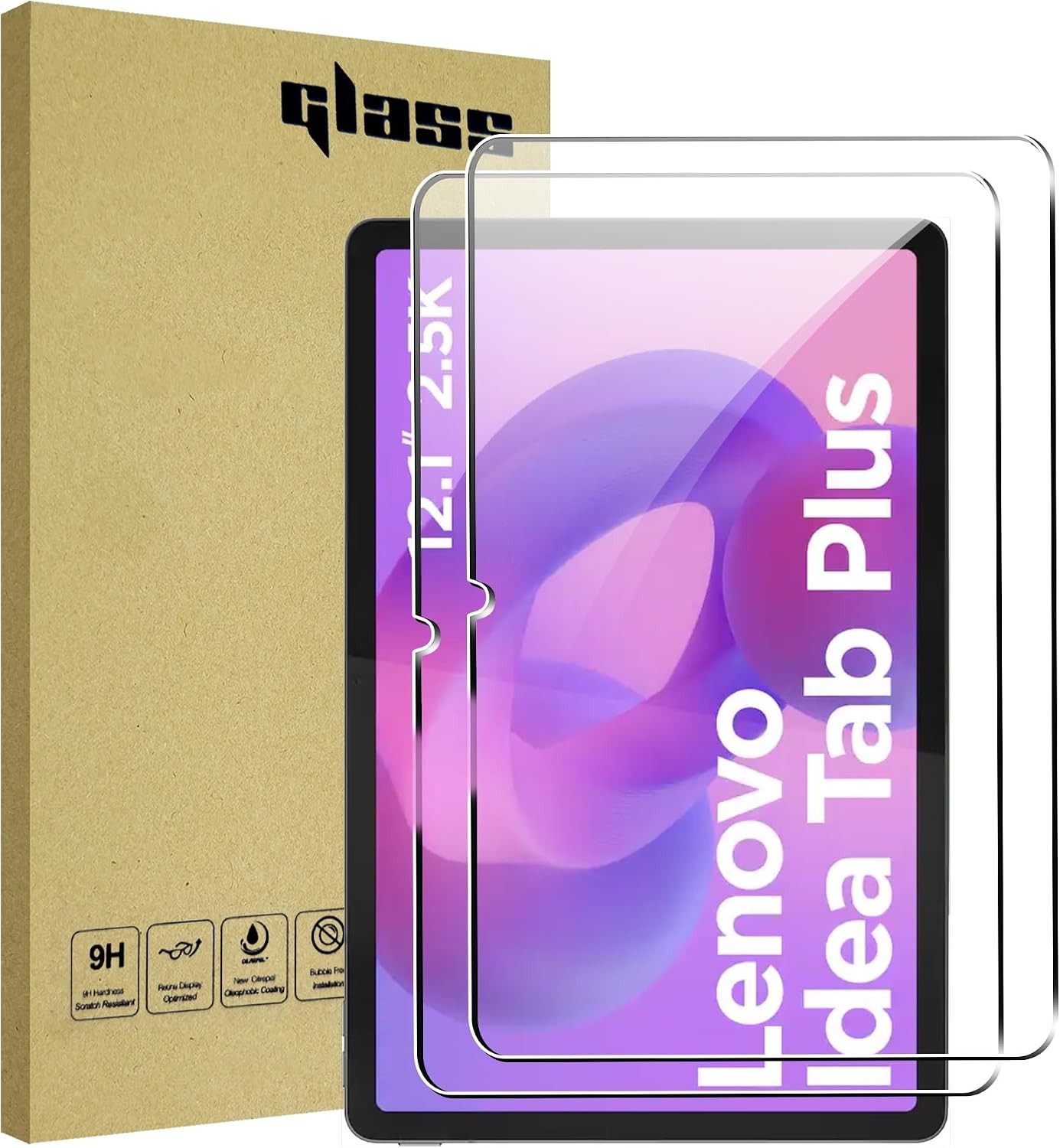Tempered Glass Screen Protector, Anti-Scratch, for Lenovo Idea Pad Plus 12.1 inc