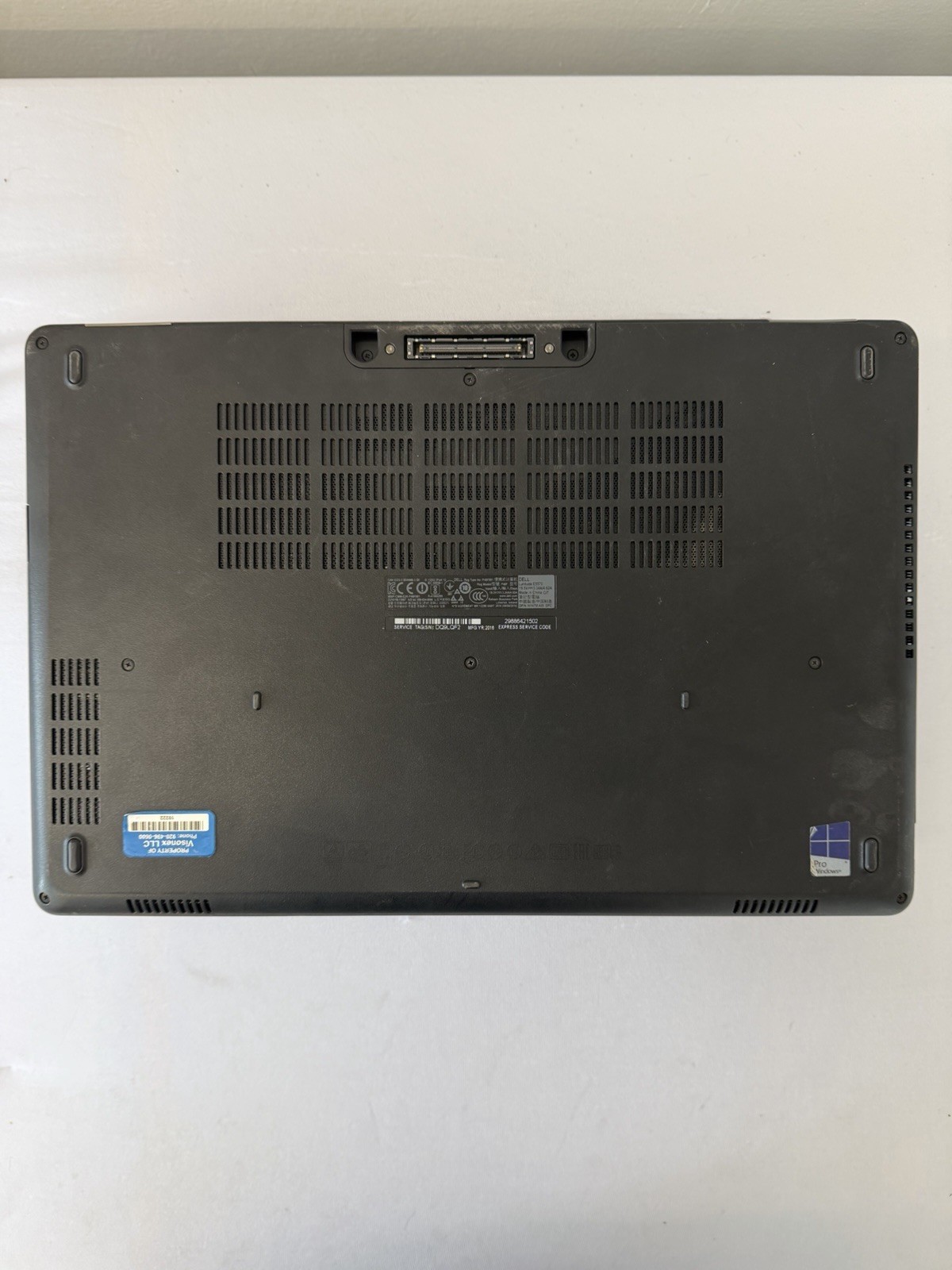 Dell Latitude E5570 Laptop – Intel i5 – No RAM – Read Des