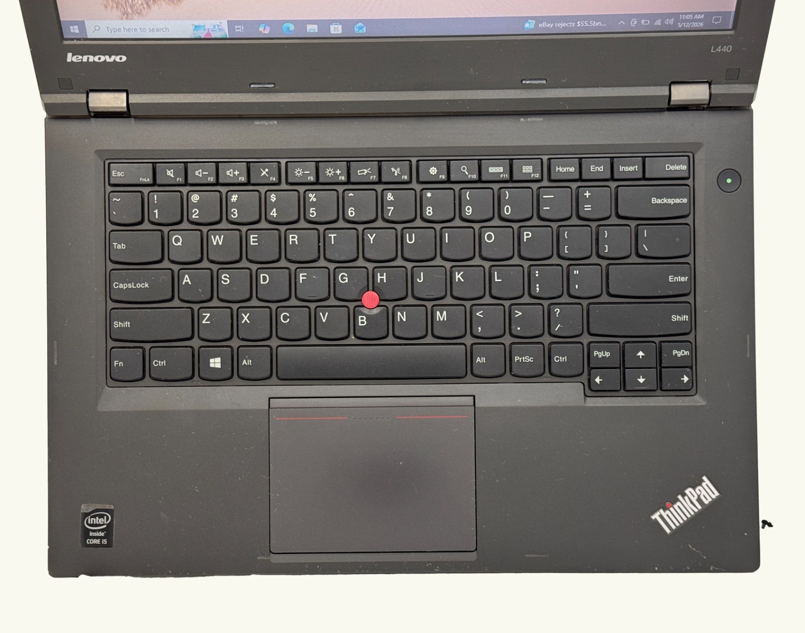 Lenovo Thinkpad L440 i5-4200M 2.4GHz 8GB RAM 256GB SSD – Battery Health 86.4%