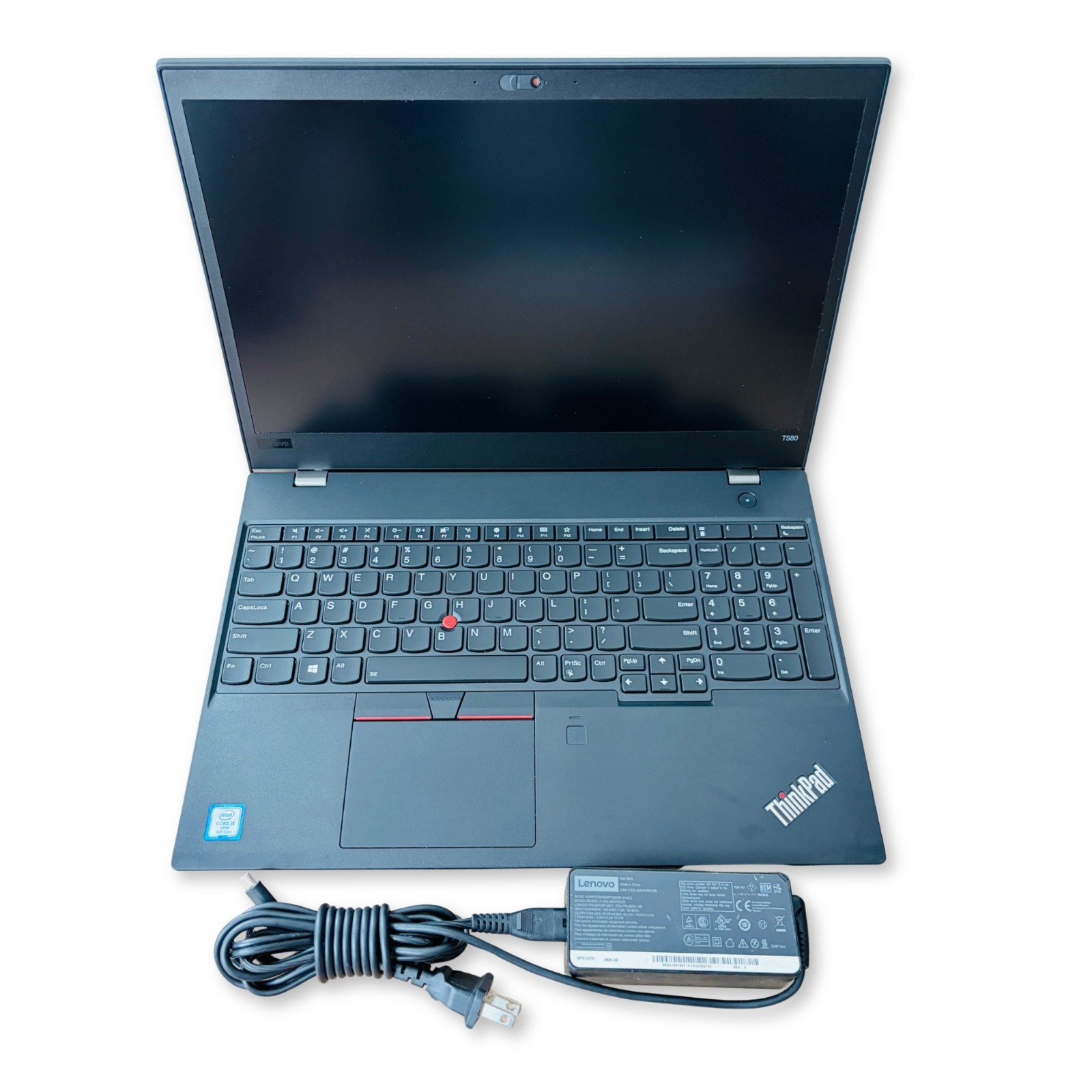Lenovo ThinkPad T580 i5-8350U 16GB RAM 256GB NVMe 15.6″ FHD IPS Win11 Pro Laptop