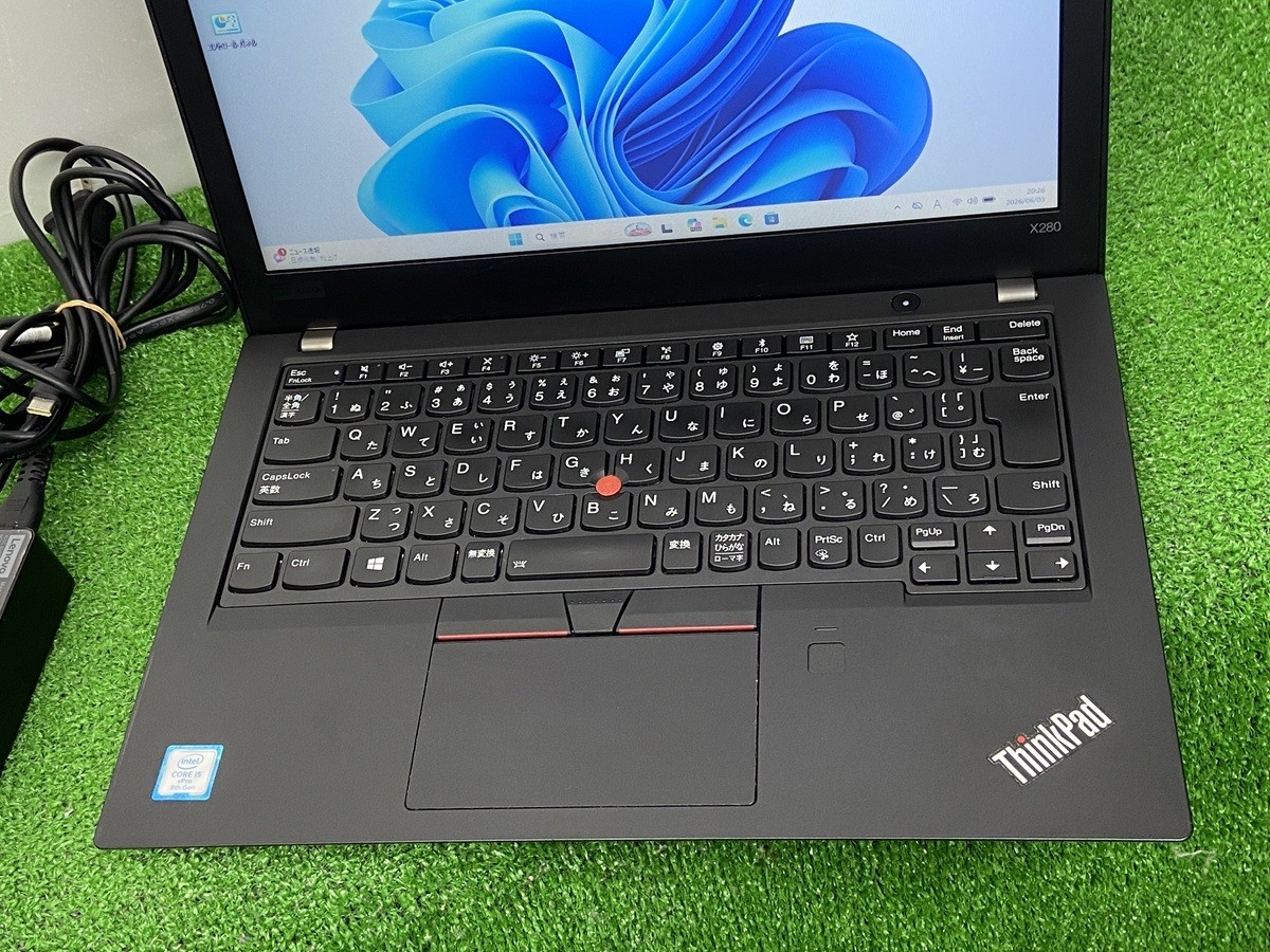 Lenovo ThinkPad X280 20KES55U0D i5 8th Gen Laptop 8GB RAM 256GB SSD 12.5″ Used