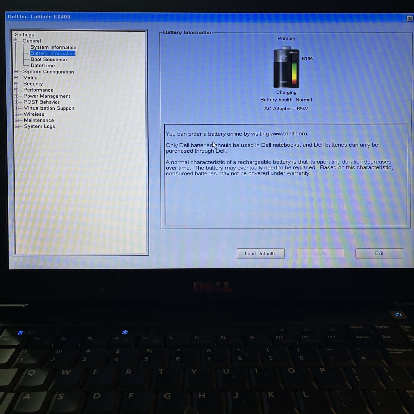 Dell Latitude E6400 Intel Core 2 Duo P8600 2.4GHz 3GB NO HDD Boots To Bios AS-IS