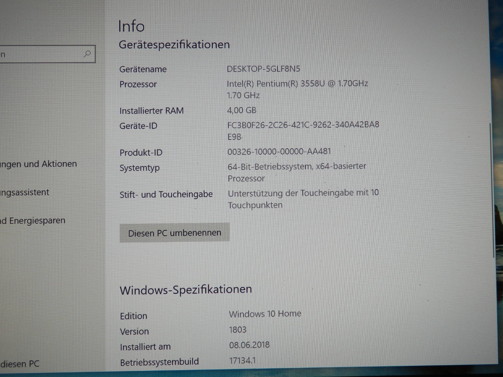Lenovo Flex 2-14, Intel Pentium 3558U, 4GB Ram, 500GB HDD, 15.6″ inch FHD Touch