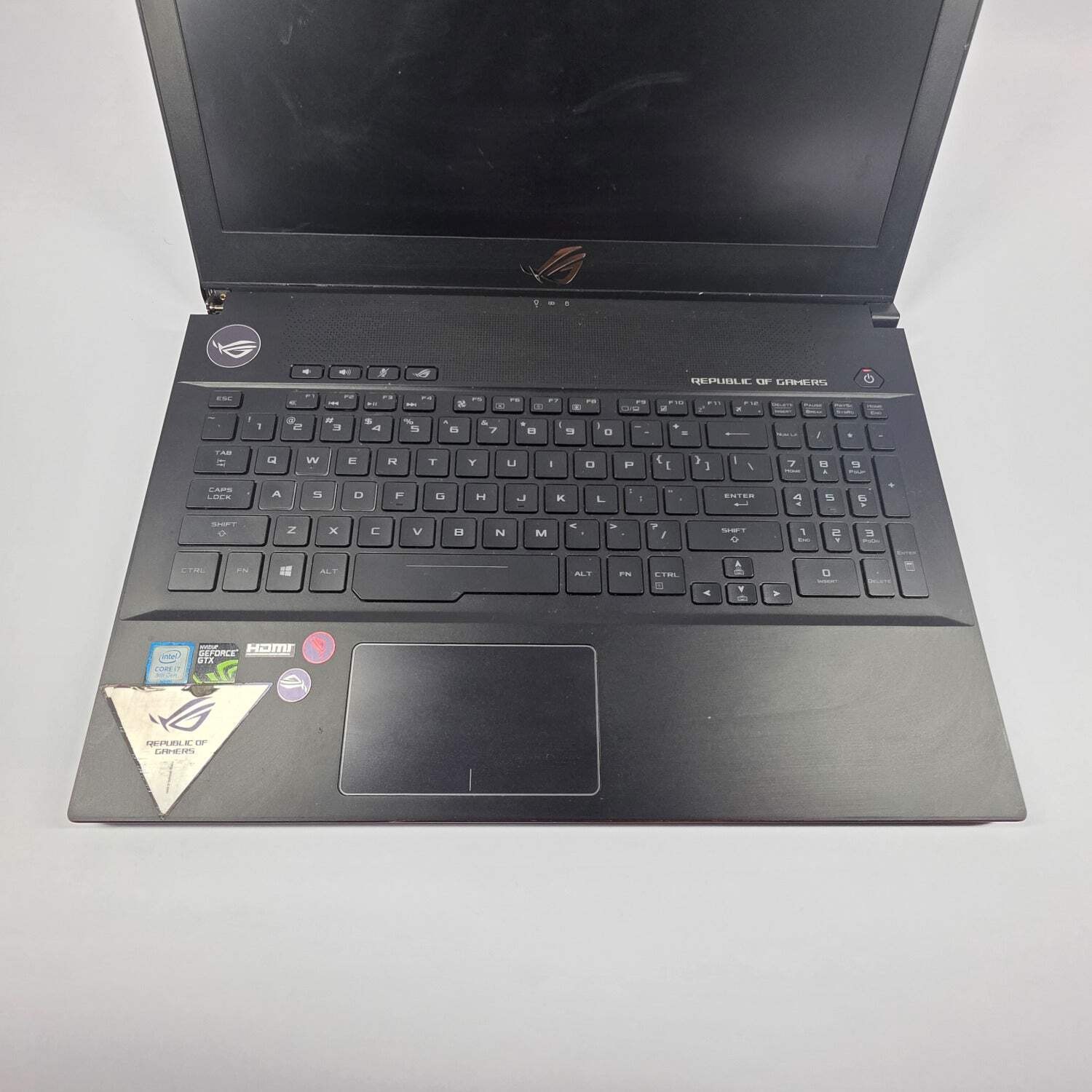 Broken ASUS ROG GU501GM GU501G 15.6″ i7-8750H 2.2GHz 16GB RAM 128GB Hybrid