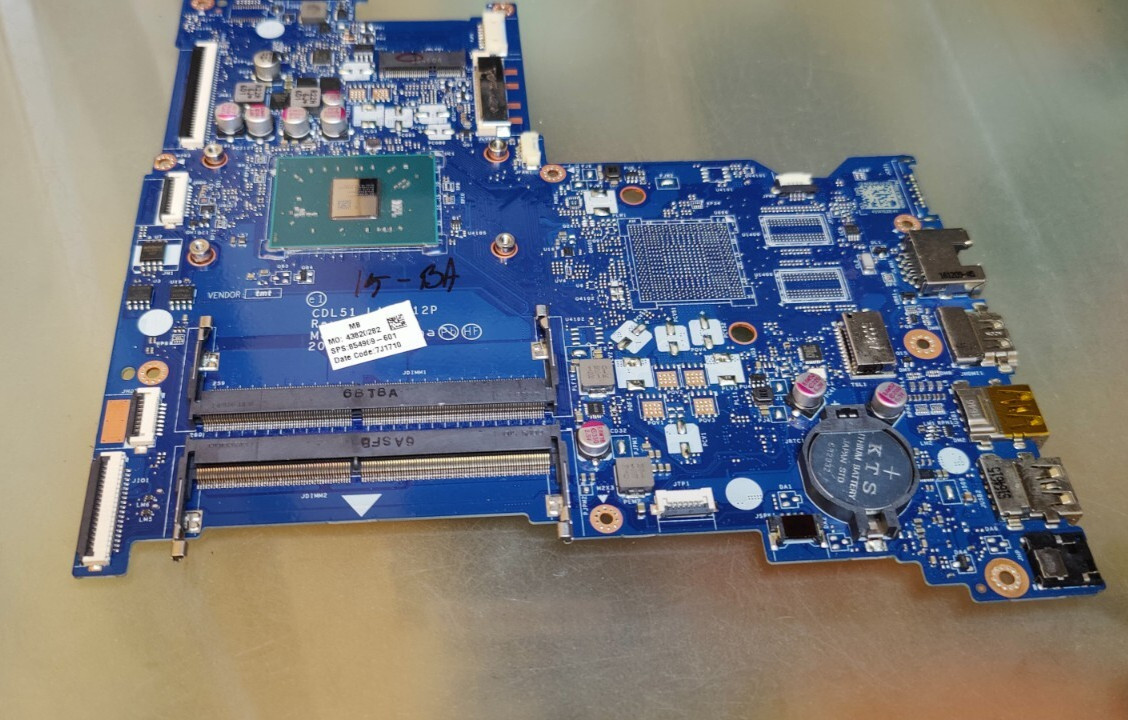 HP 15-BA 15-AF MOTHERBOARD LA-D712P AMD A9-9410 AMD R5 854969-601 #