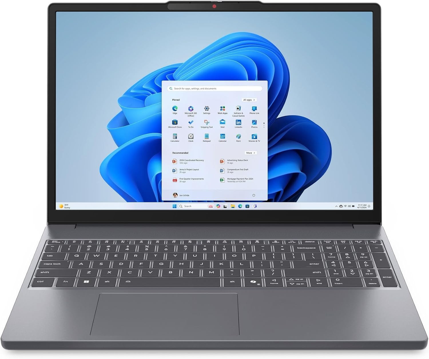 Lenovo IdeaPad Slim 3-2026 – 15.3″ IPS WUXGA Display – 16GB Memory 83KA006XUS