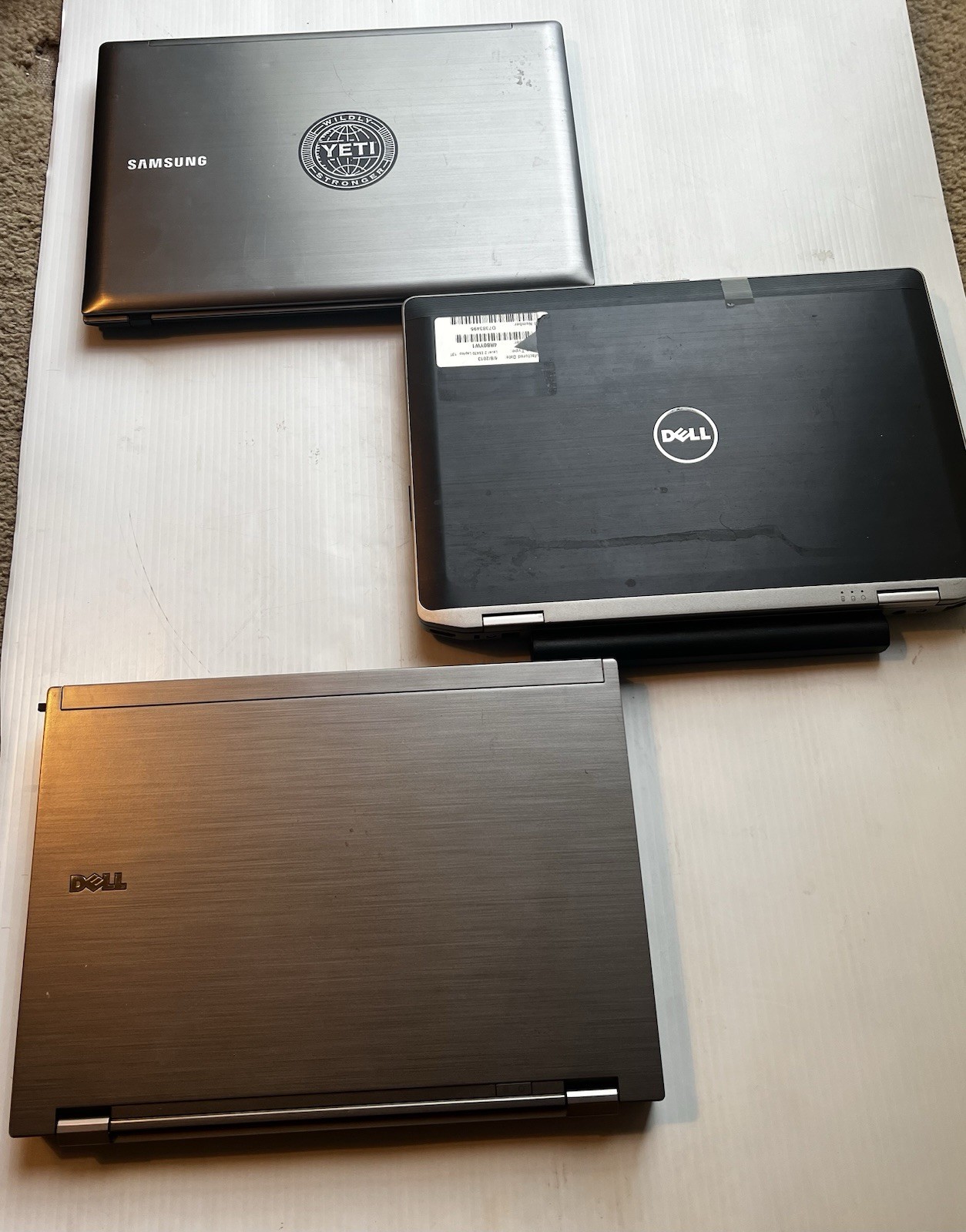 3 FOR PARTS laptops DELL Latitude E6410-E6430 SAMSUNG Notebook