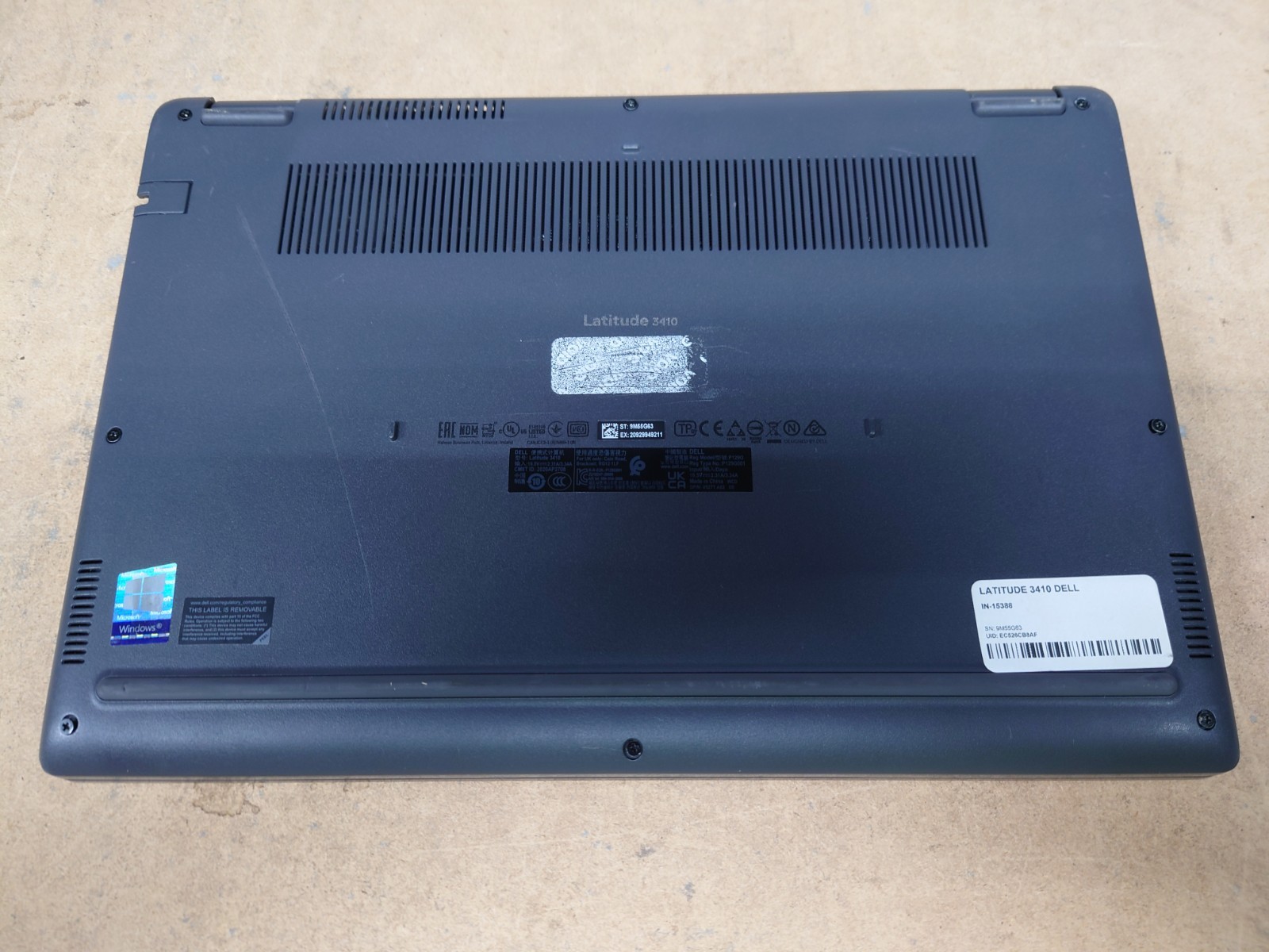 Dell Latitude 3410 14″ HD i5-10210U 8GB RAM No OS/SSD