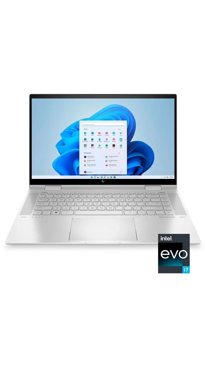 HP ENVY x360 (256GB SSD, Intel Core i5-12th, 4.40 Ghz, 8GB) Laptop – Natural…