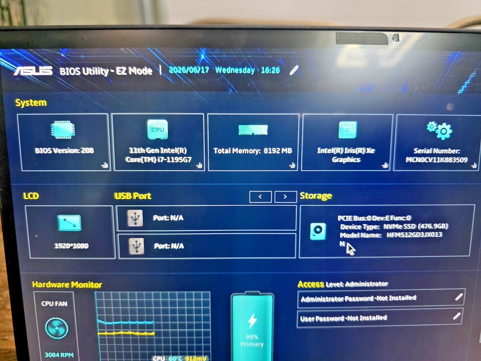 Upgradable ASUS ZenBook Duo 14 UX482EAR i7-1195G7 – Factory Reset – Very Clean