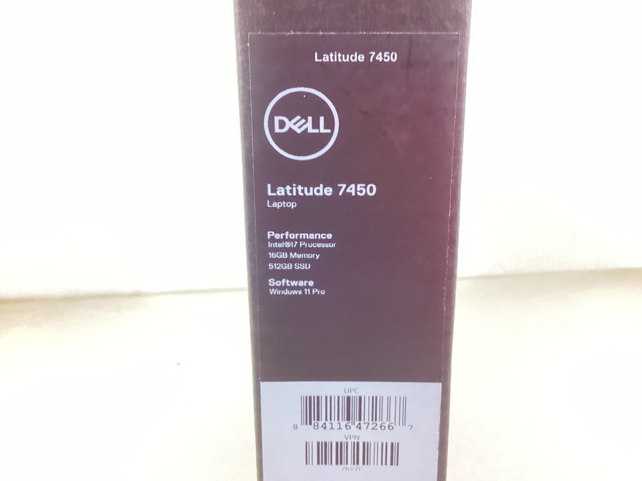Dell Latitude 7450 14″ FHD Ultra 7 155U 16GB 512GB WiFi 7 W11P – 7KVJY
