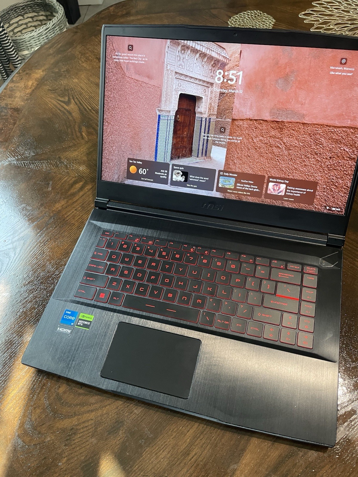 MSI GF63 12UCX-2043US 15.6″ 144Hz i5-12450H 8GB 512GB RTX 2050 Win11 Pro Black