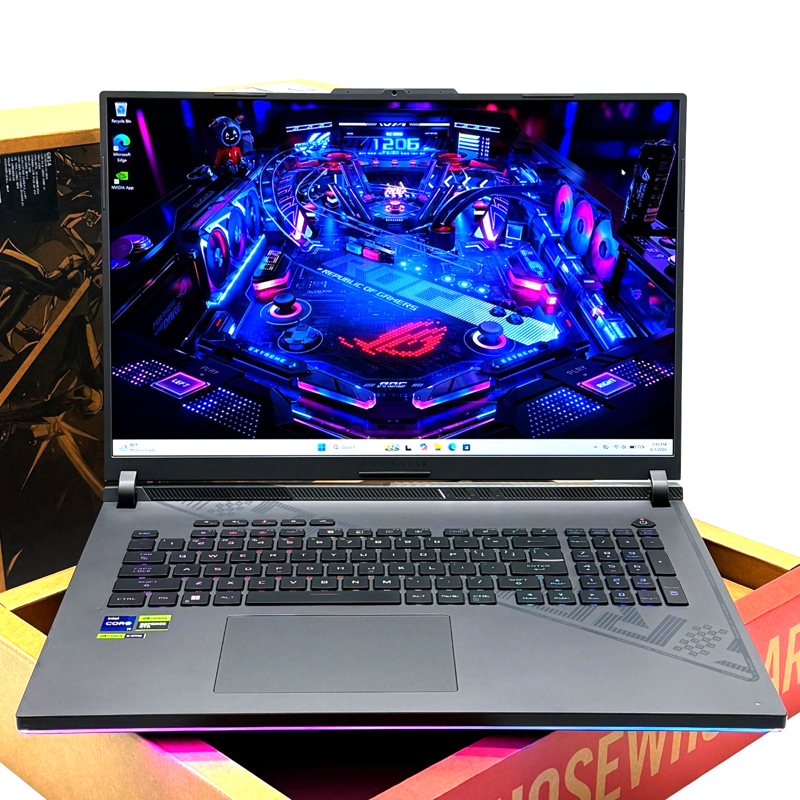 FAST Asus ROG Strix 18 G814 240Hz QHD+ 5.6GHz i9-13980HX 1TB – NVIDIA RTX 4080