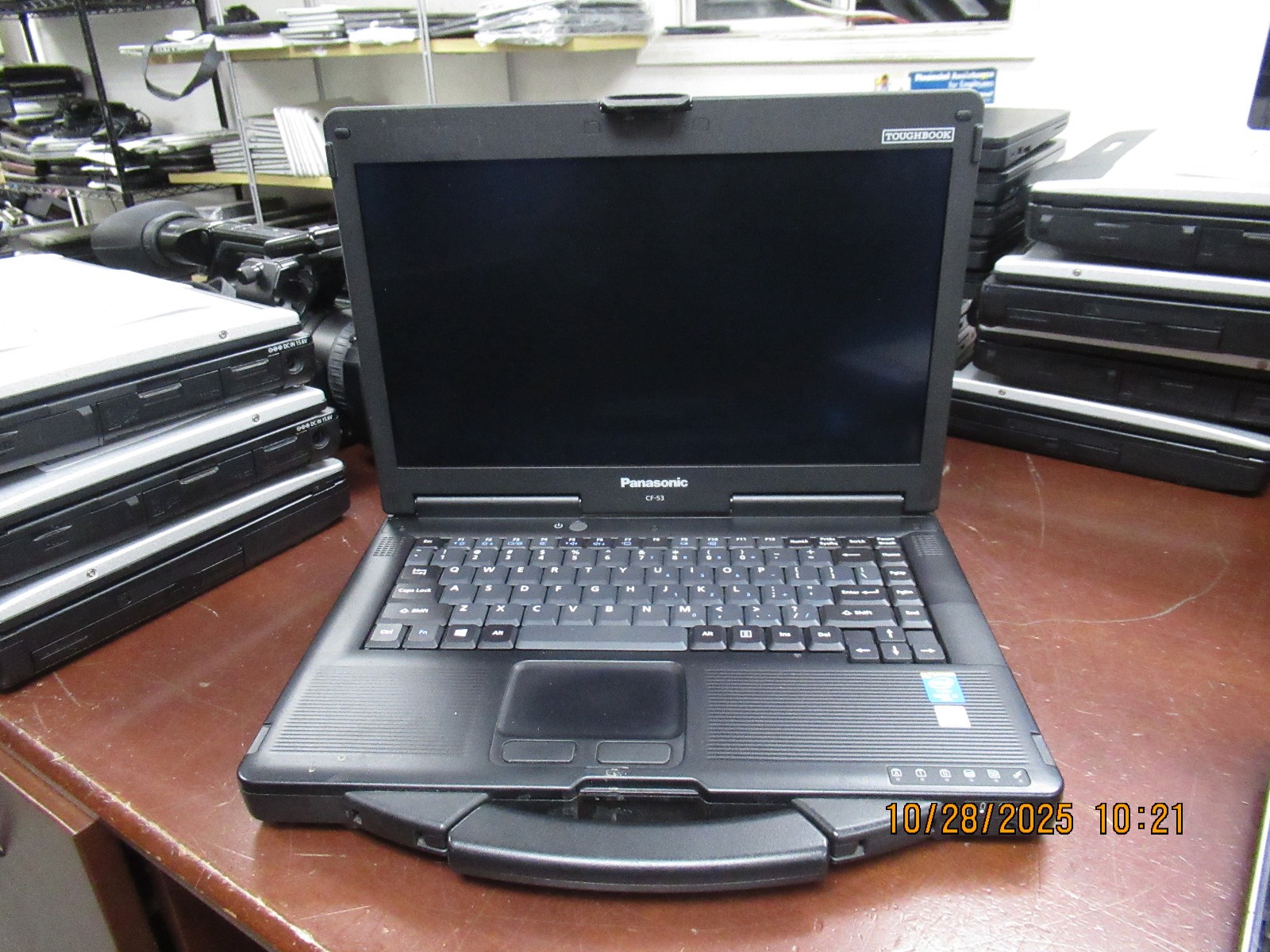 Panasonic Toughbook CF-53 i5 4310U 2.00GHz 4GB Laptop [NO HDD/AC/OS] Hours: 910