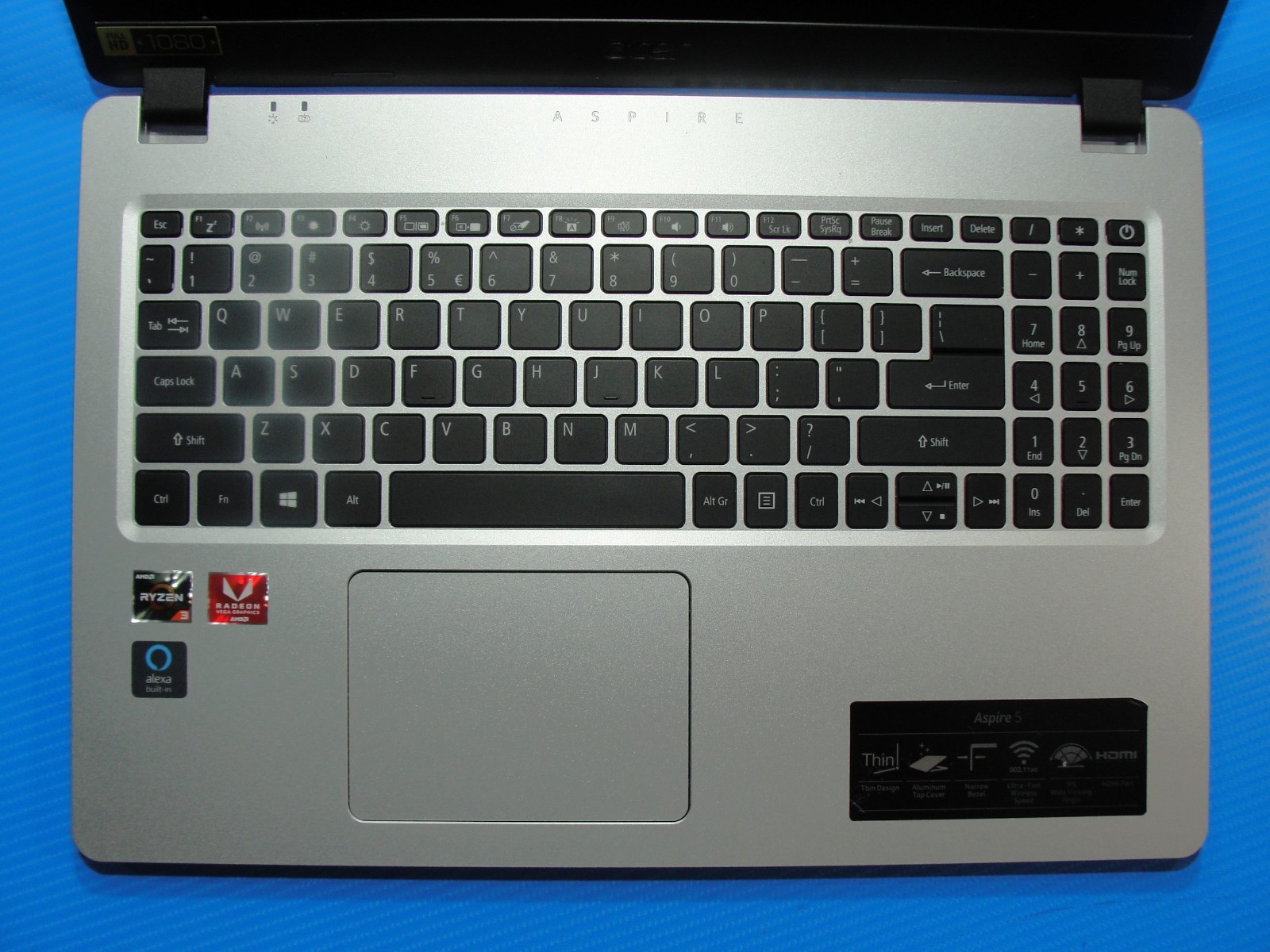 Acer Aspire 5 A515-43-R19L 15.6″FHD AMD Ryzen 3 3200U 2.6GHz 4GB RAM 128GB SSD