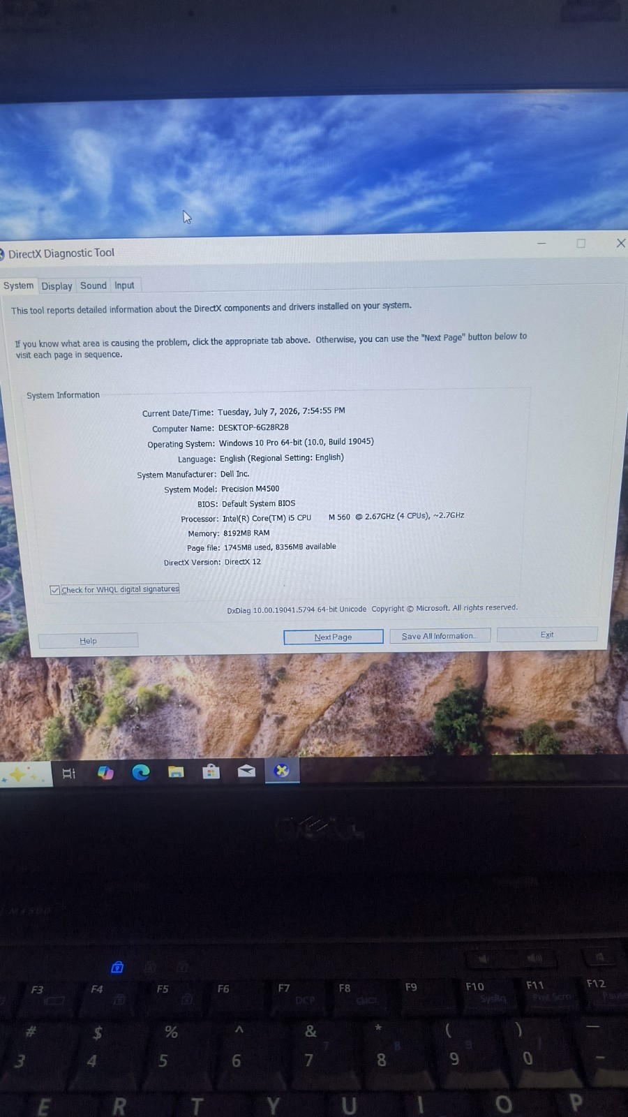 DELL PRECISION M4500 FOR SALE