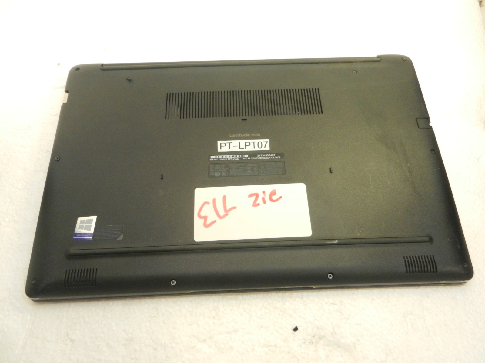 Dell Latitude 3500 Laptop i5‑8265U 8GB RAM 15.6″ No HDD / No OS ◦ dead Battery