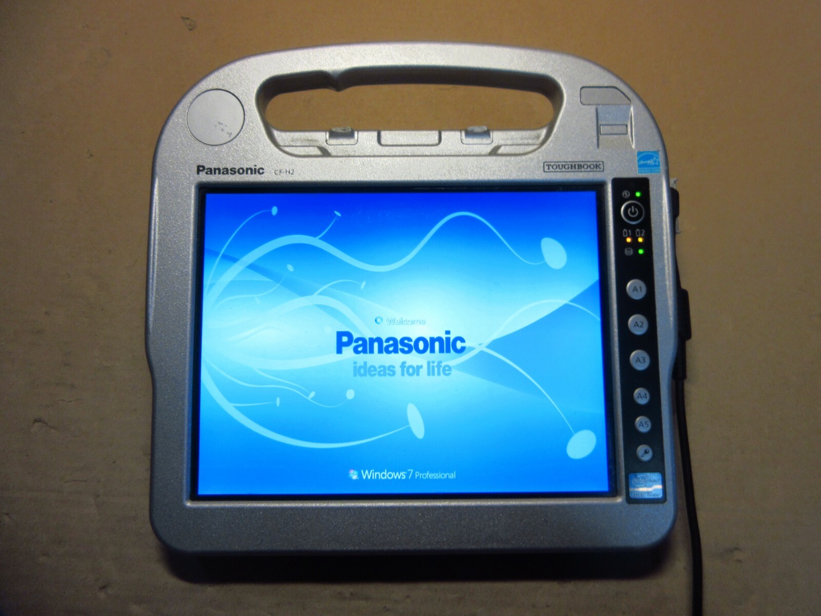 Panasonic CF-H2 MK1 Win7 RUGGED 10.1″ Tablet i5 1.7Ghz 2GB/160GB GPS + GPRS CAM