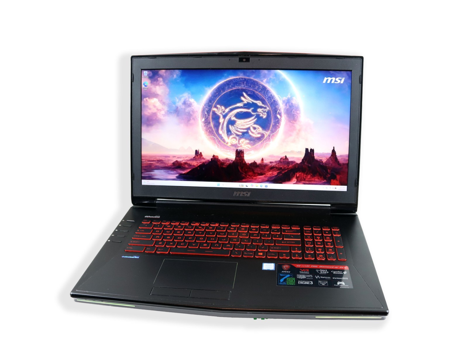 MSI 17.3 GT72VR Intel i7-6700HQ 32GB DDR4 512GB SSD + 1TB NVIDIA GTX 1070 8GB