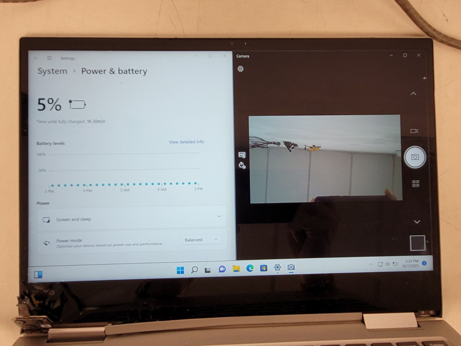 Lenovo yoga 730 14″ touch i5-8250u 1.6ghz 8gb ram no ssd *parts READ MP1DWH8E