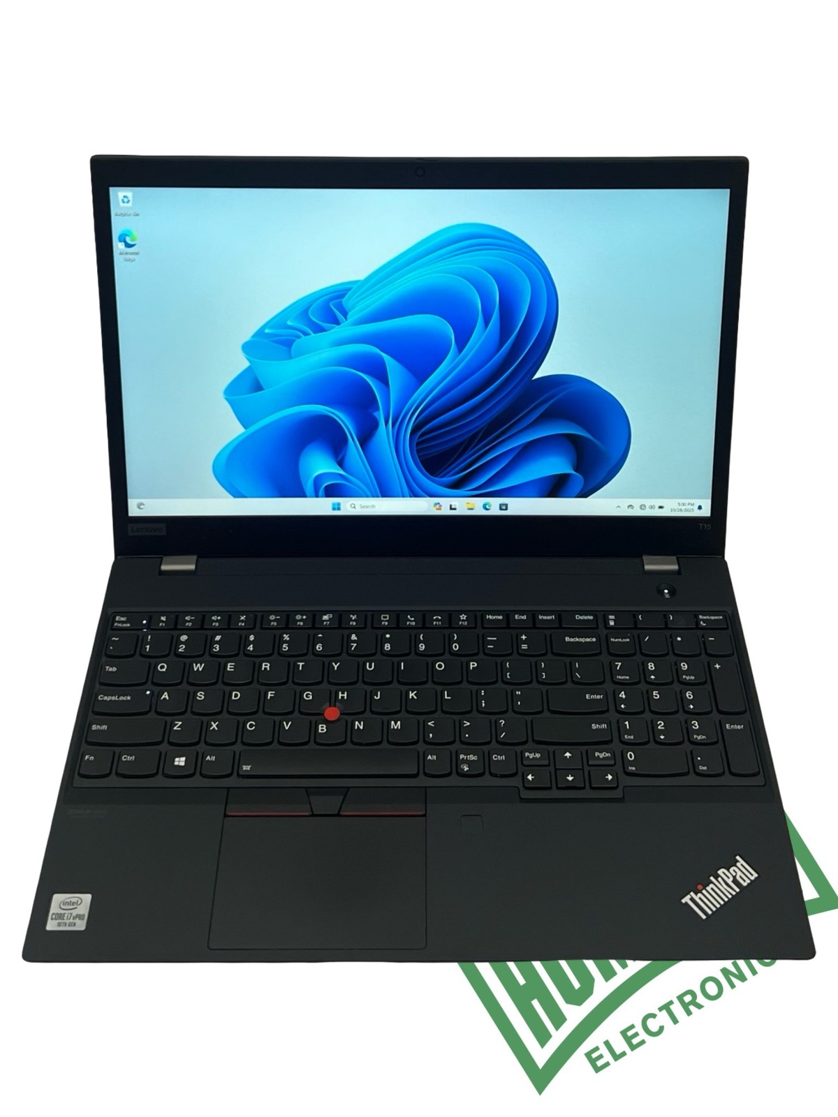 ThinkPad T15 G1 | 15″ | i7 | 8GB RAM | 256GB SSD | 30-Day Warranty