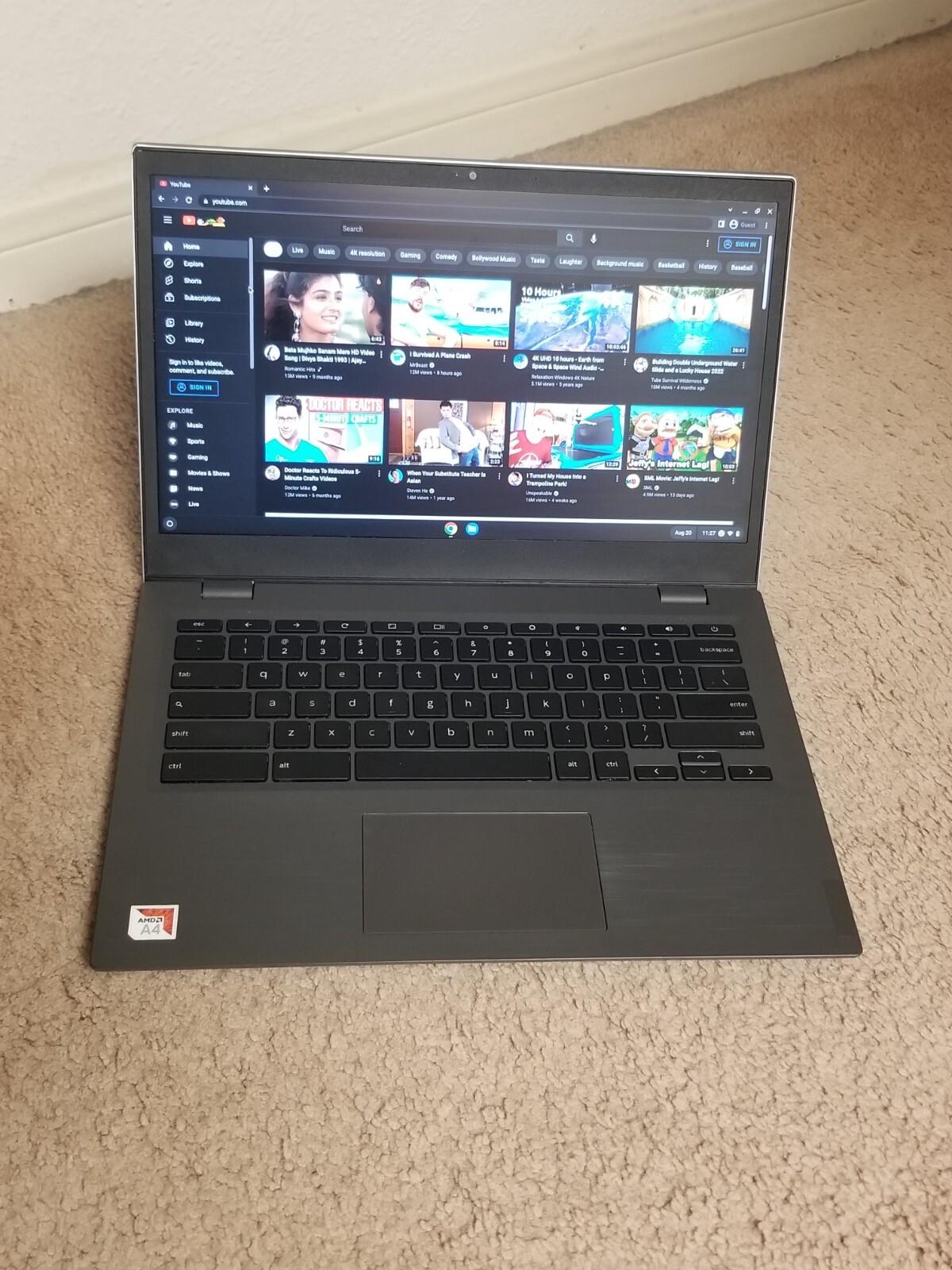 Lenovo 14e Chromebook Chrome OS AMD A4 1.6GHz 4GB RAM 32GB eMMC 14″