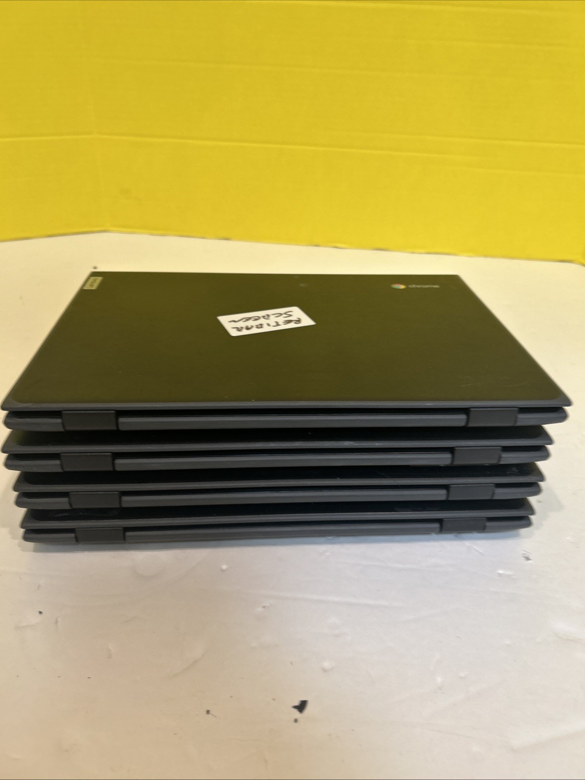 Lot of 4 Lenovo 100e Chromebook 2nd Gen MTK 4GB 32GB Fo Parts Repair