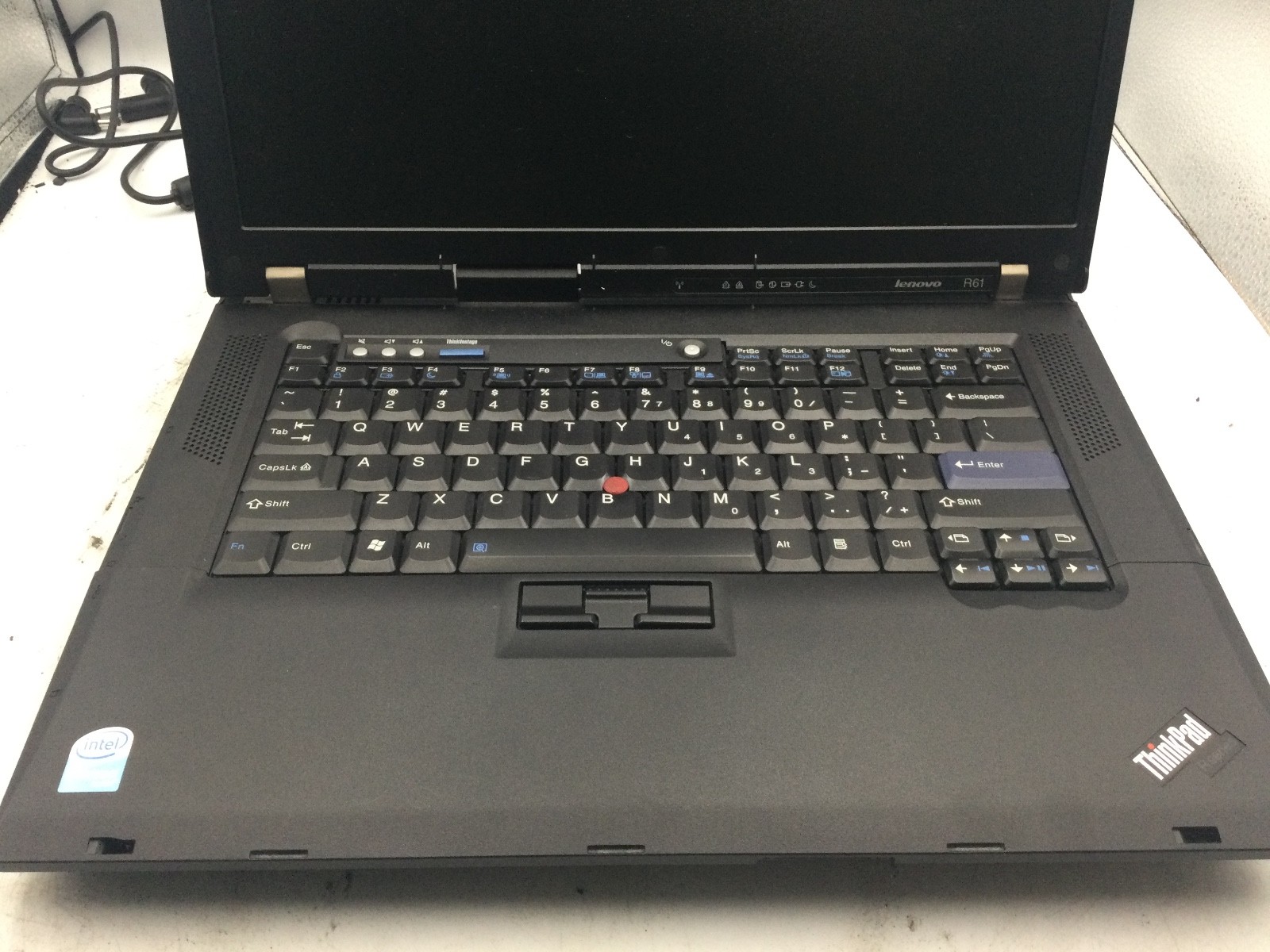 LENOVO THINKPAD R61 – FOR PARTS – INTEL CELERON – NO RAM – READ DESCRIPTION – BB