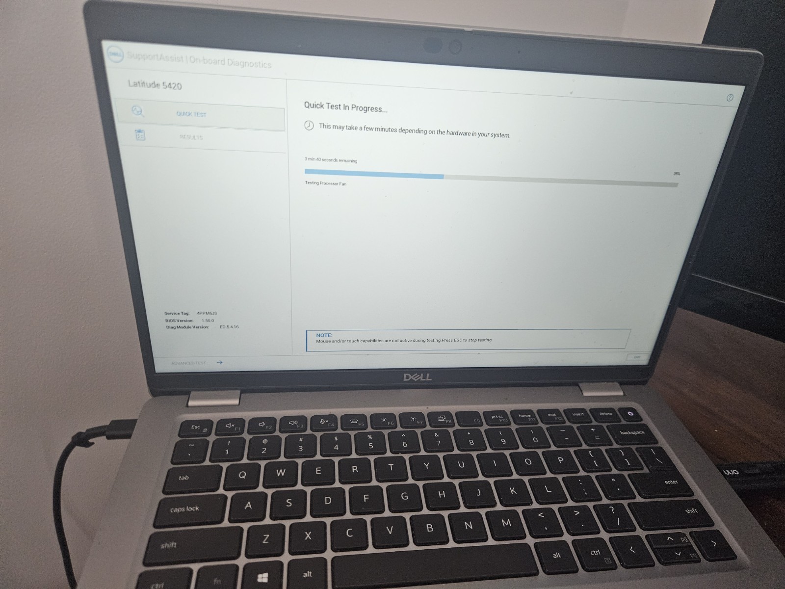 Dell latitude 5420 i5 8GB RAM 256 GB SSD
