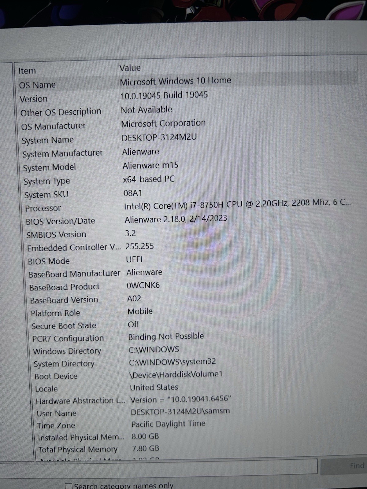 Alienware Gaming Laptop i7 GTX 1060 144Hz Display