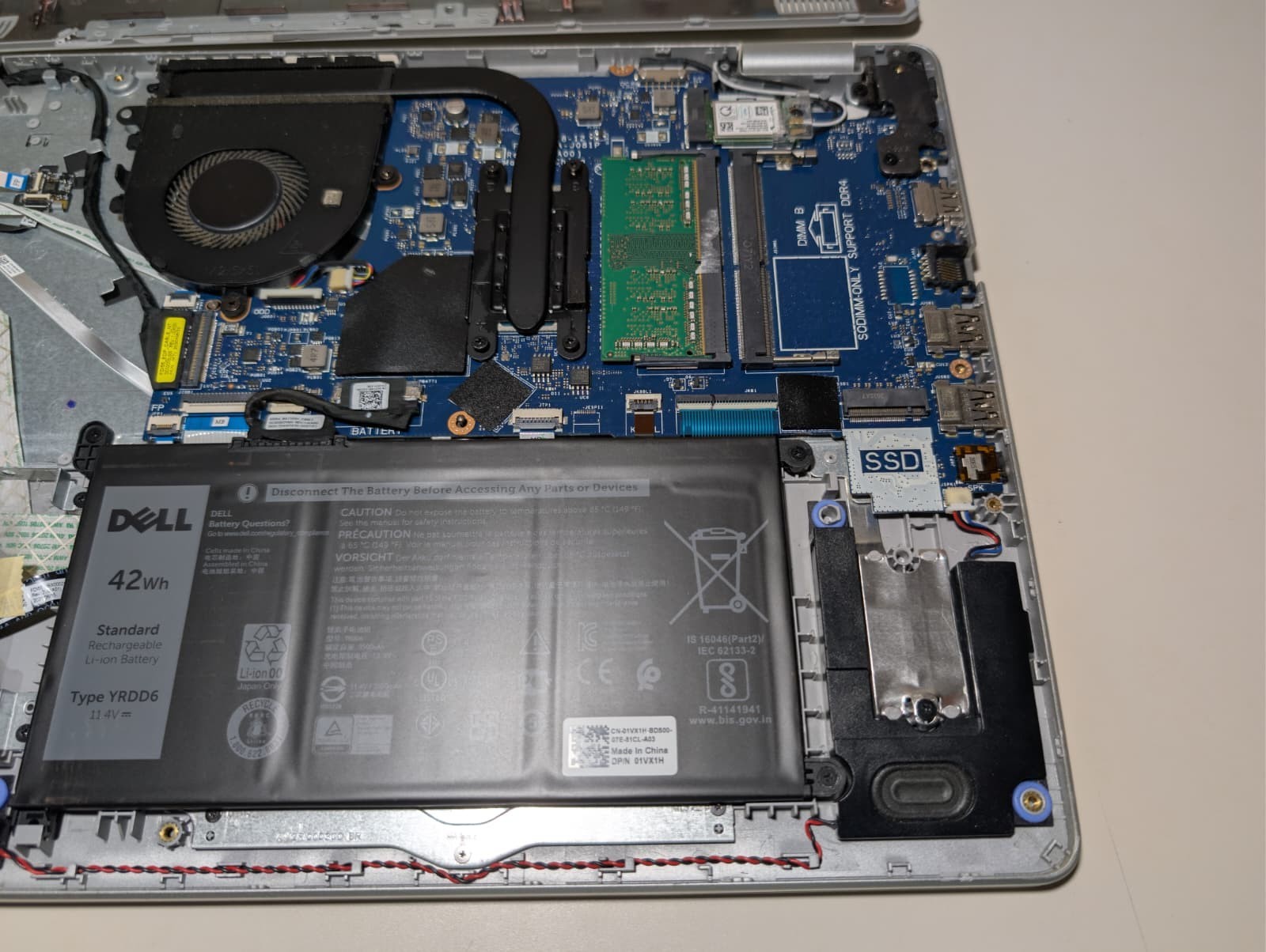 Dell Inspiron 5593 | i5 10th Gen NO RAM NO SSD | FHD Backlit FPS | Boot To Bios