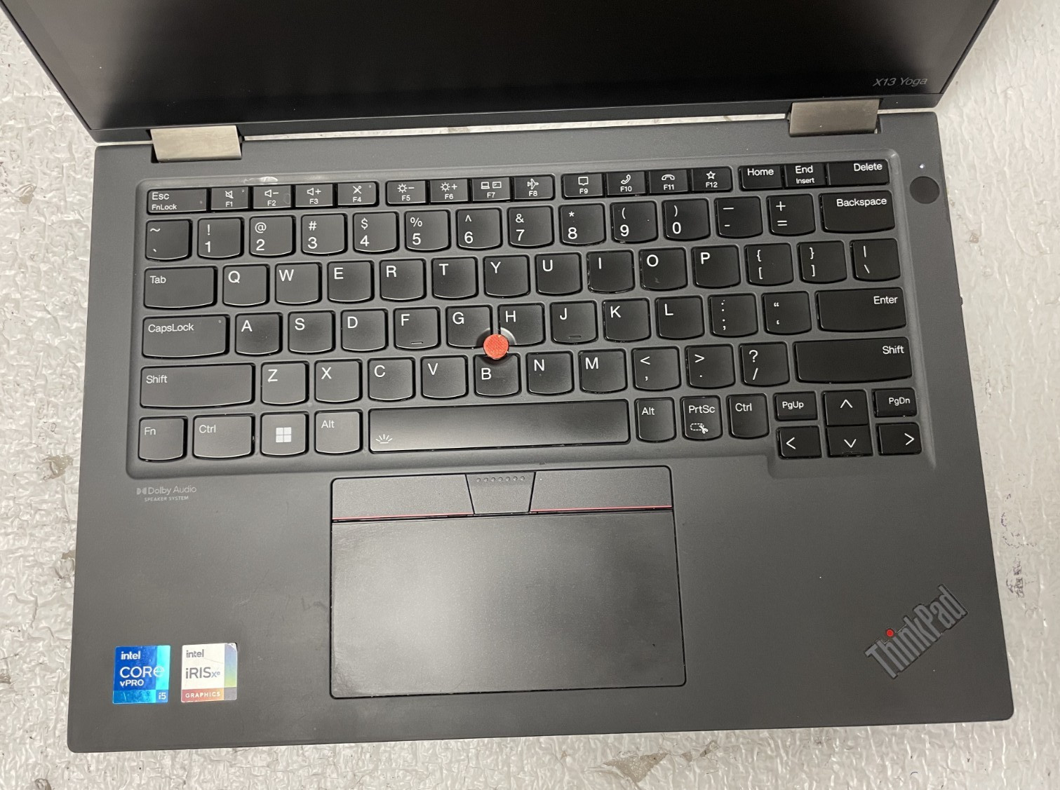 Lenovo ThinkPad X13 Yoga Gen 2 13″ i5-1145G7 @2.60GHz 16GB RAM NO SSD Parts READ