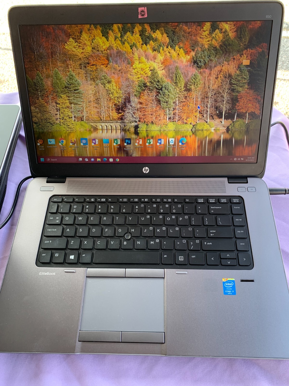 HP ELIBOOK model # 850-G1 i7…i7…i7…. 128 gb ( solid state hard drive )
