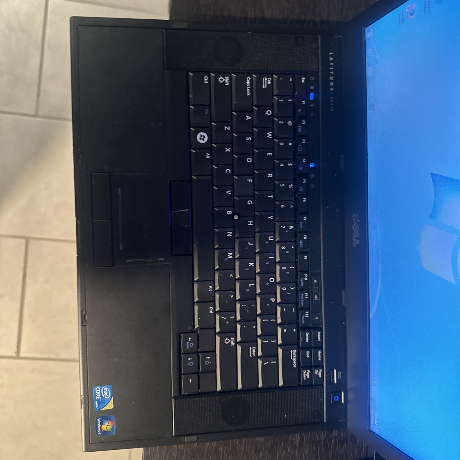 Dell Latitude E6510 Laptop Intel I5-M540 2.53GHz 4gb RAM 250gb HDD Windows 7
